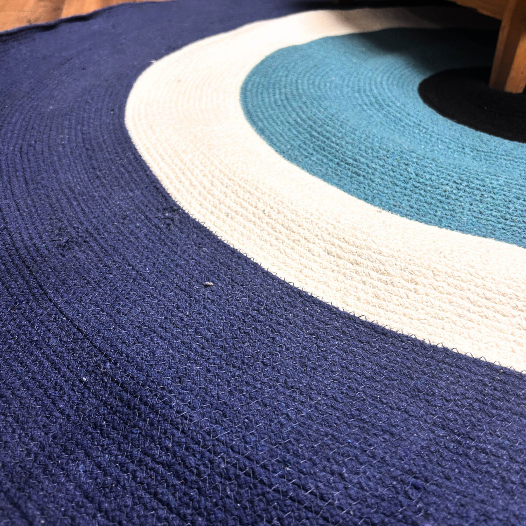 Woven Cotton Rope Evil Eye Protective Decor Rug (150cm)2