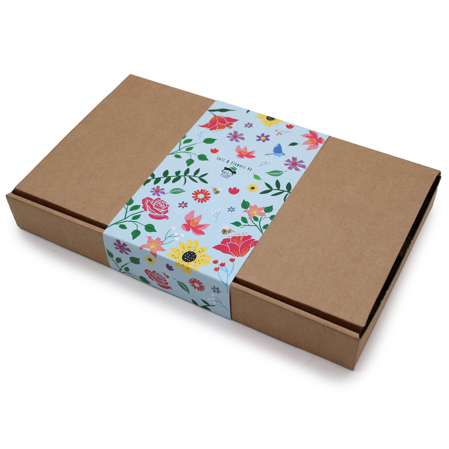 Wild Hare Aromatherapy Salt & Flowers Gift Set – Total Unwind (Lavender, Orange & Basil)3