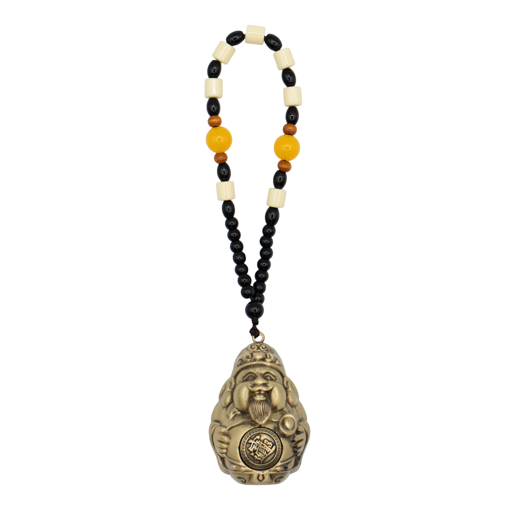 Solid Brass Feng Shui 'God of Wealth' Amulet