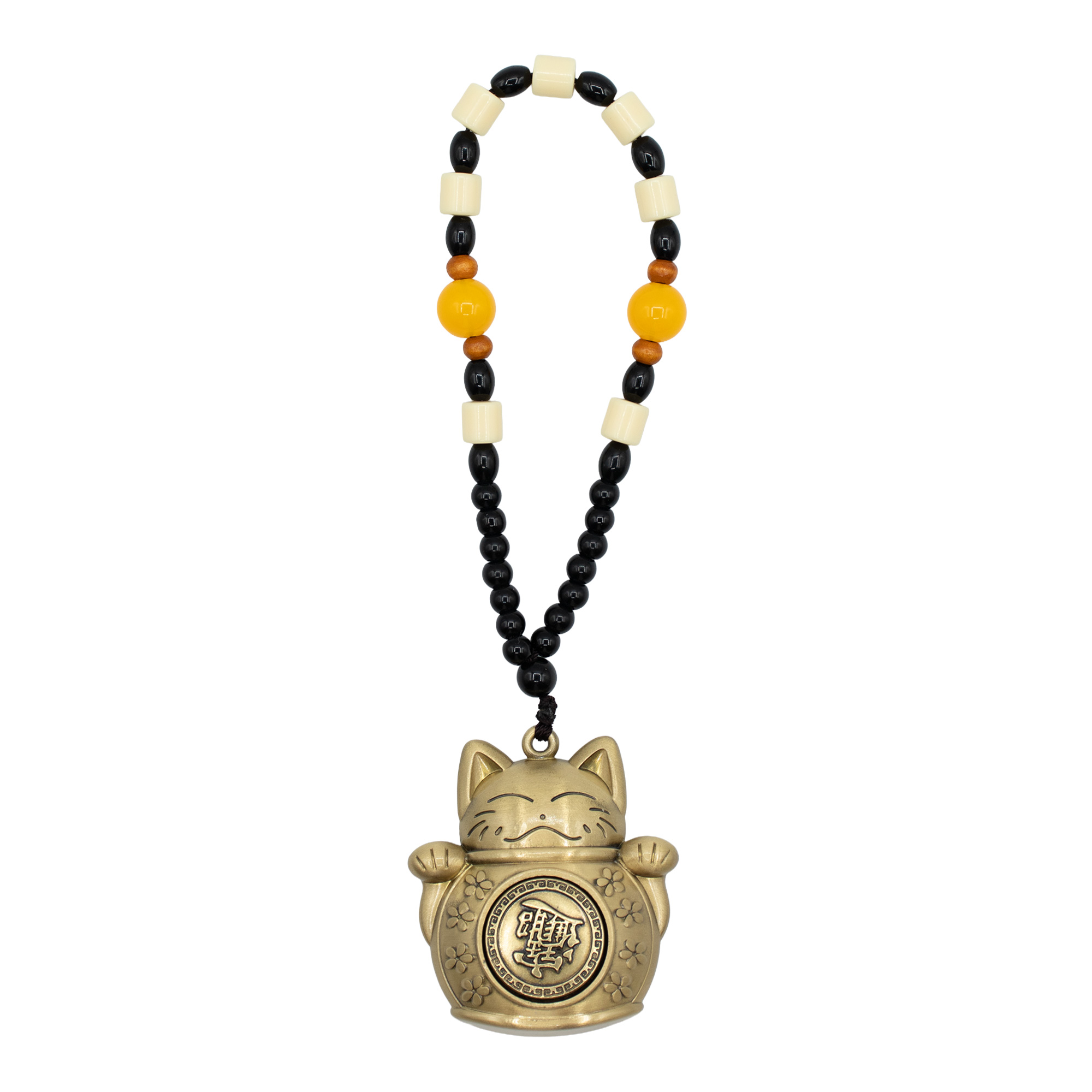 Solid Brass Feng Shui 'Lucky Cat' Amulet