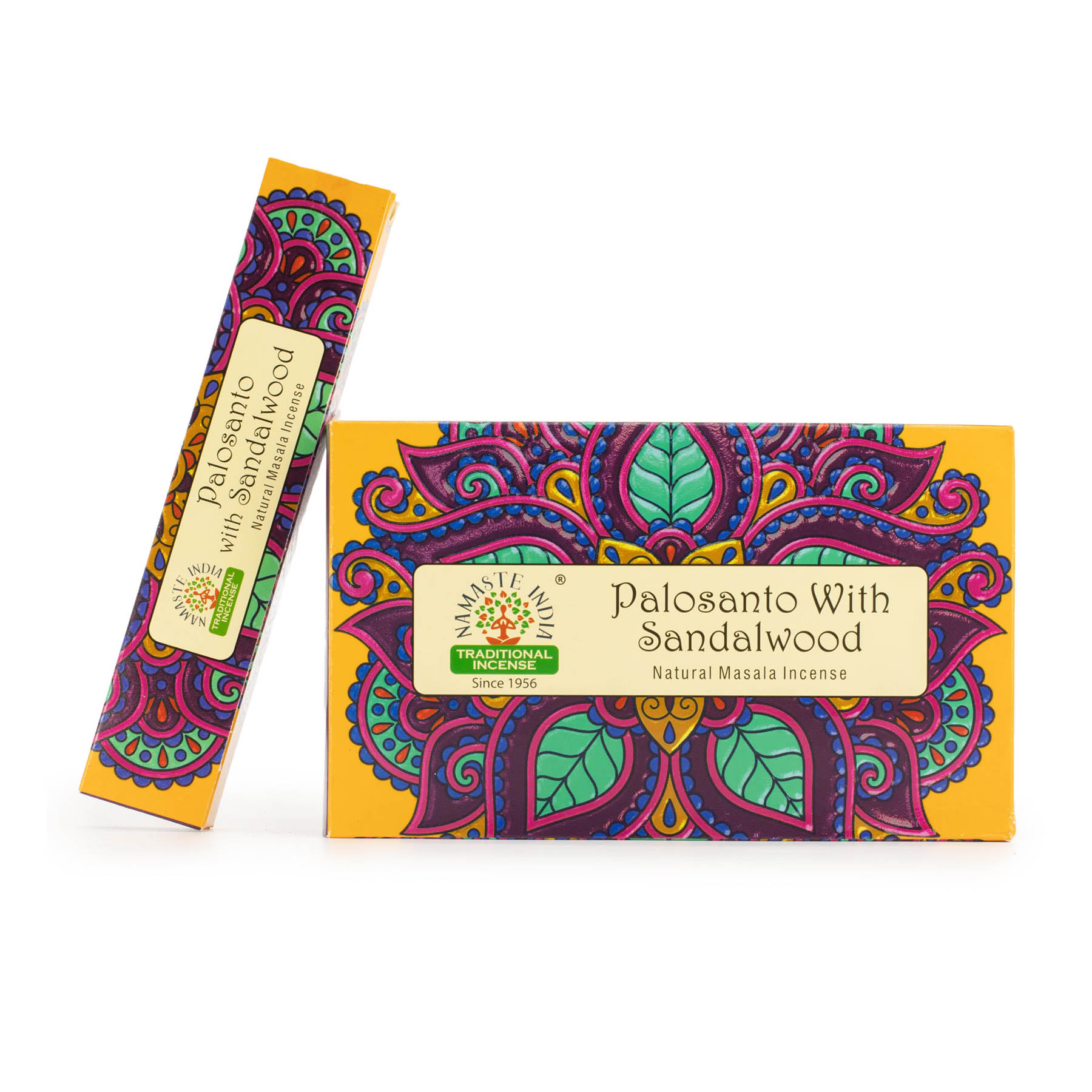 Namaste Mandala Masala Incense - Palosanto with Sandalwood3