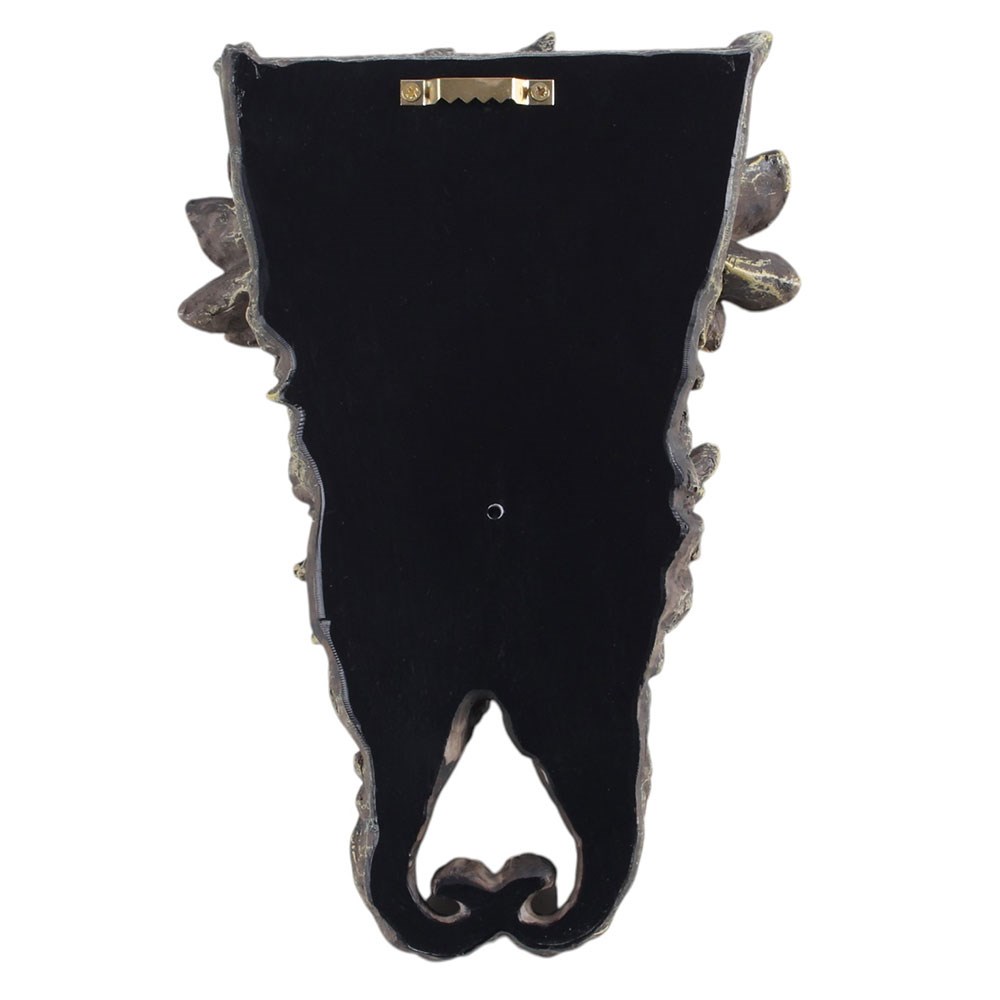 Green Man Twisted Beard Resin Wall Plaque (26cm)3