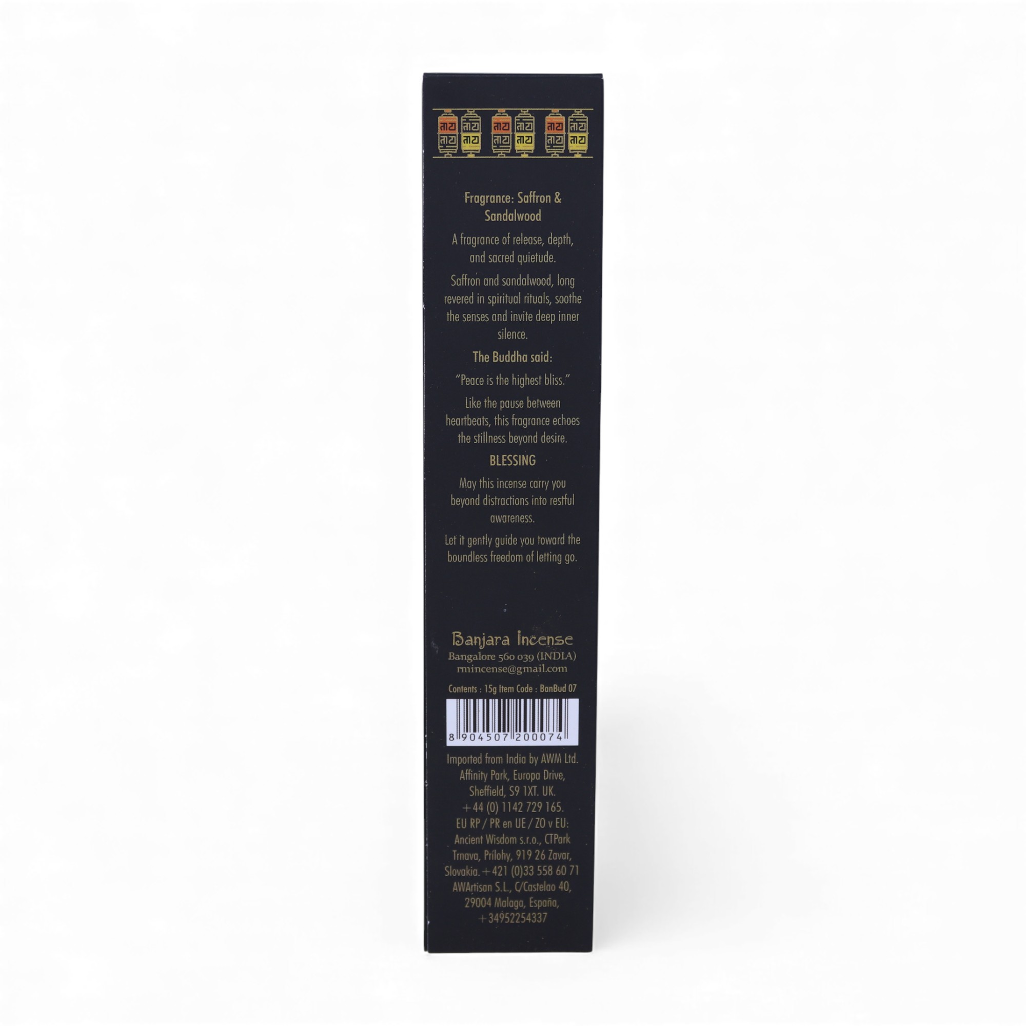 Banjara Buddha Incense - Nirvana2