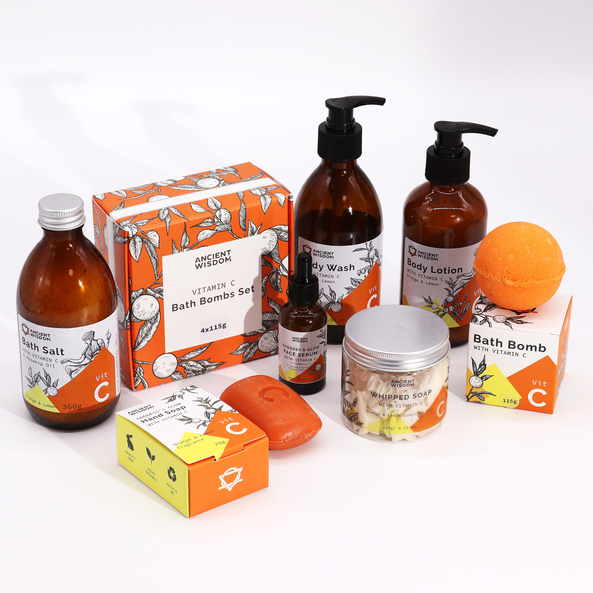 Goddess Vitamin C Brightening Body Lotion – Orange & Lemon (250ml)4