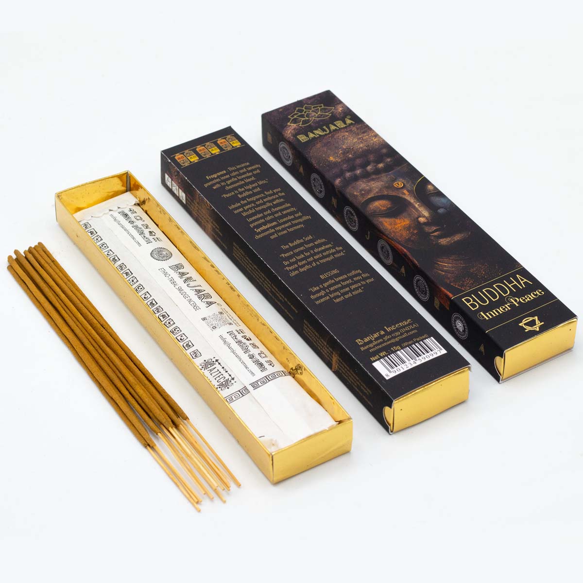 The Banjara Buddha Deep Meditation Incense Bundle1