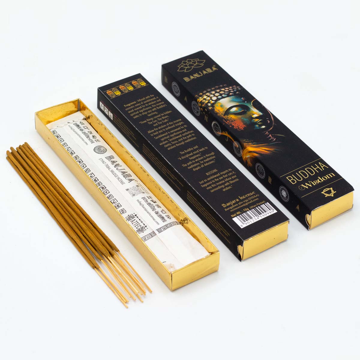The Banjara Buddha Deep Meditation Incense Bundle3