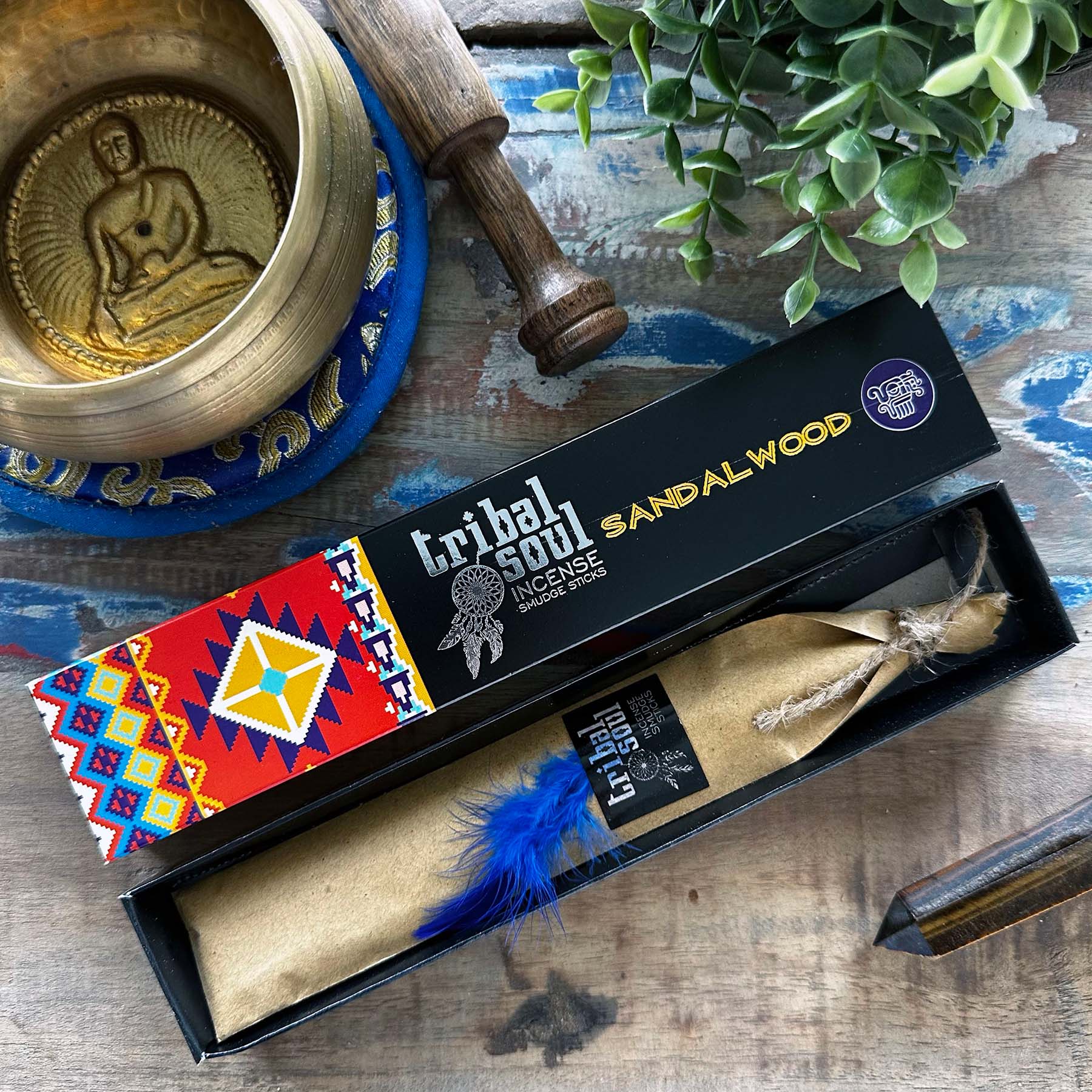 Hari Darshan Tribal Soul Sandalwood Incense Sticks (15g)1