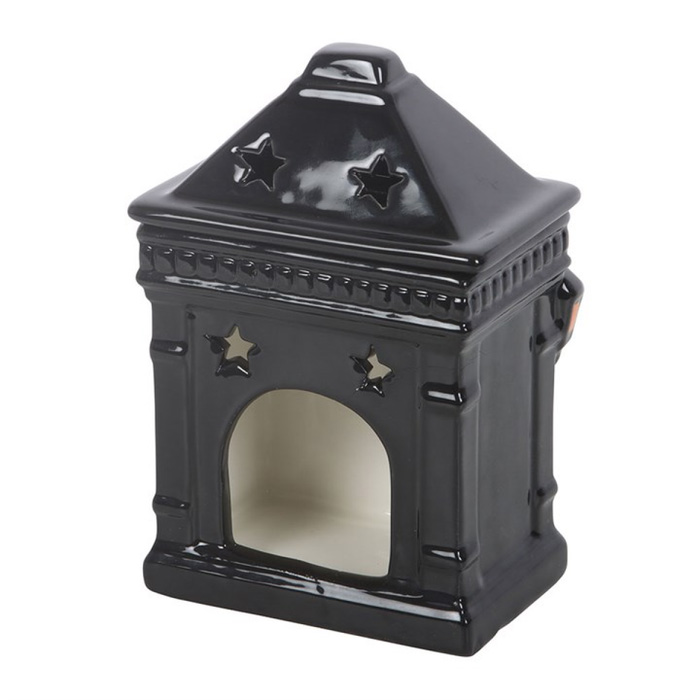 Haunted Library Ceramic Oil Burner2