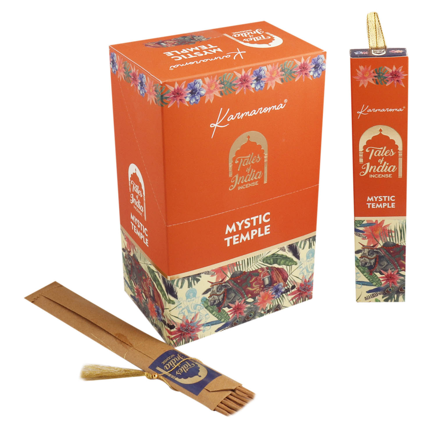 Karmaroma Tales of India Incense - Mystic Temple (15g)1