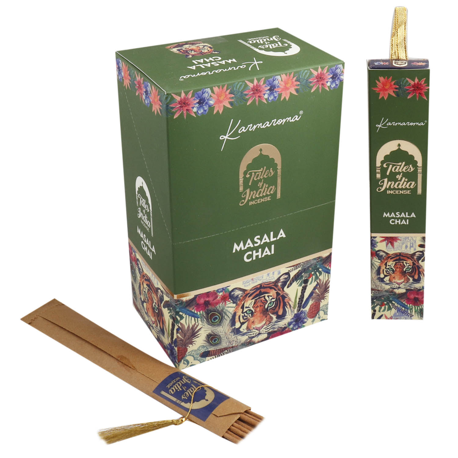 Karmaroma Tales of India Incense - Masala Chai (15g)1
