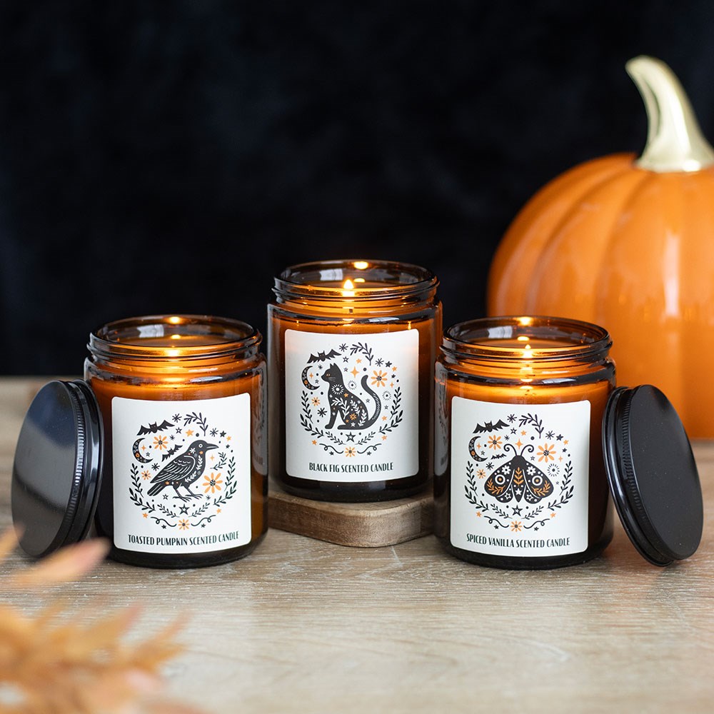 Frightful Folk Moth Candle - Spiced Vanilla Scent4