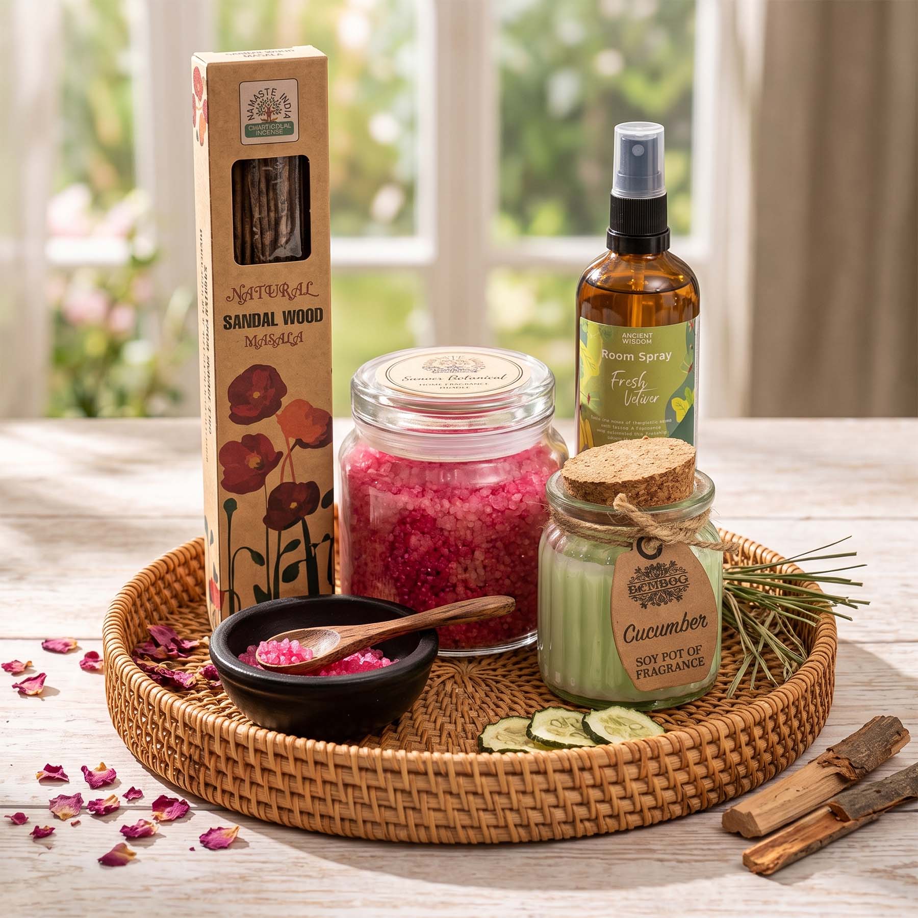 The Summer Botanical Home Fragrance Bundle