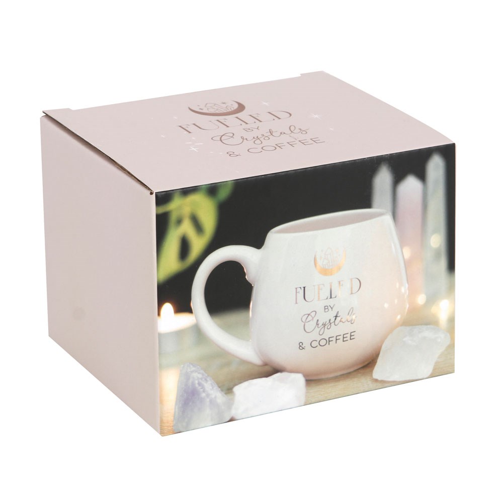 Fueled By Crystals & Coffee Rounded Mug (500ml)2