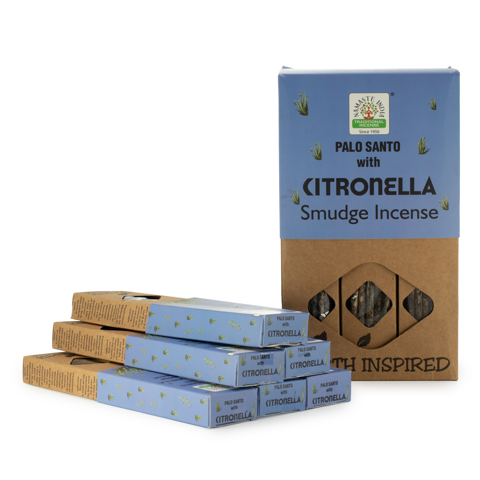 Earth Inspired Palo Santo with Citronella Smudge Incense Sticks3