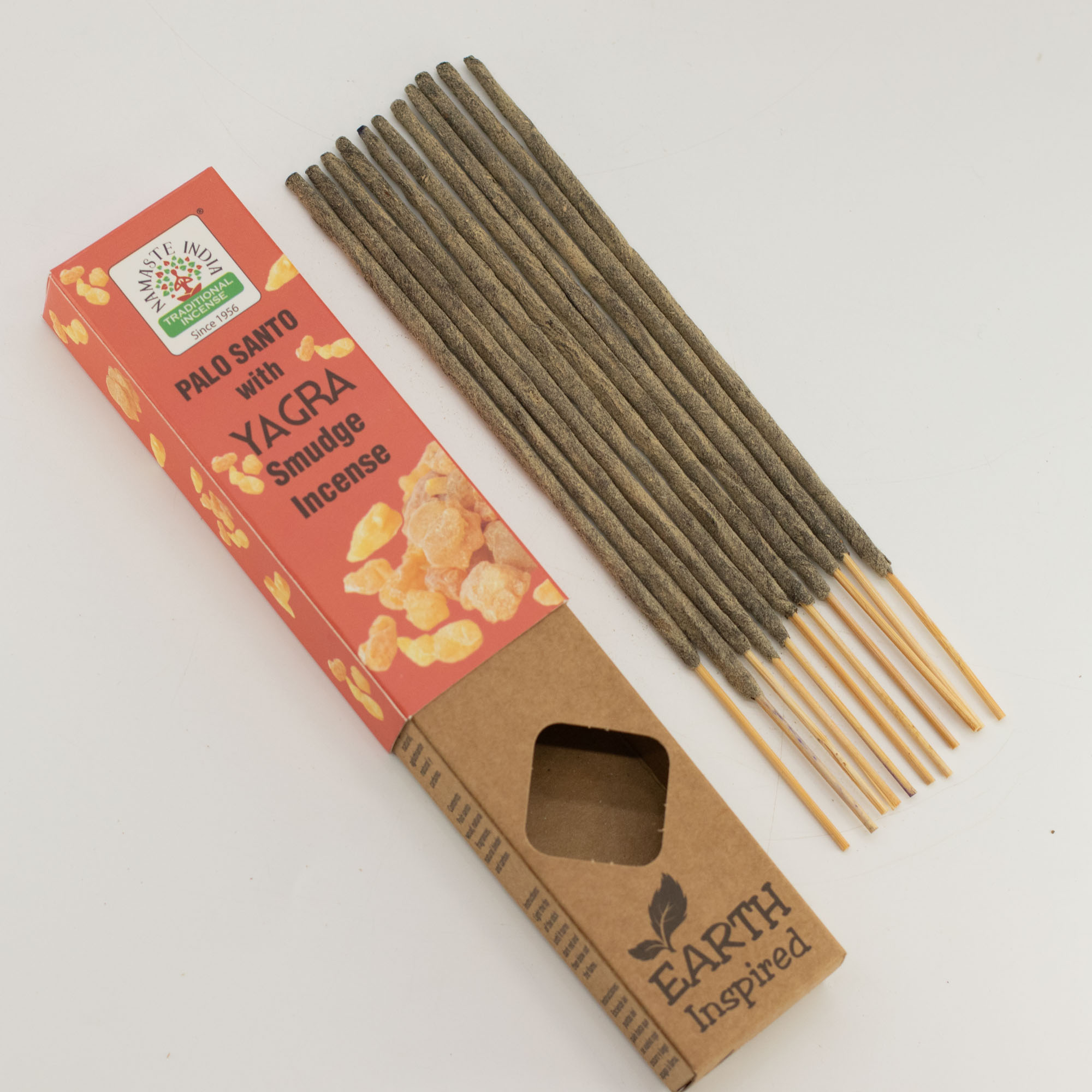 Earth Inspired Palo Santo with Yagra Smudge Incense Sticks