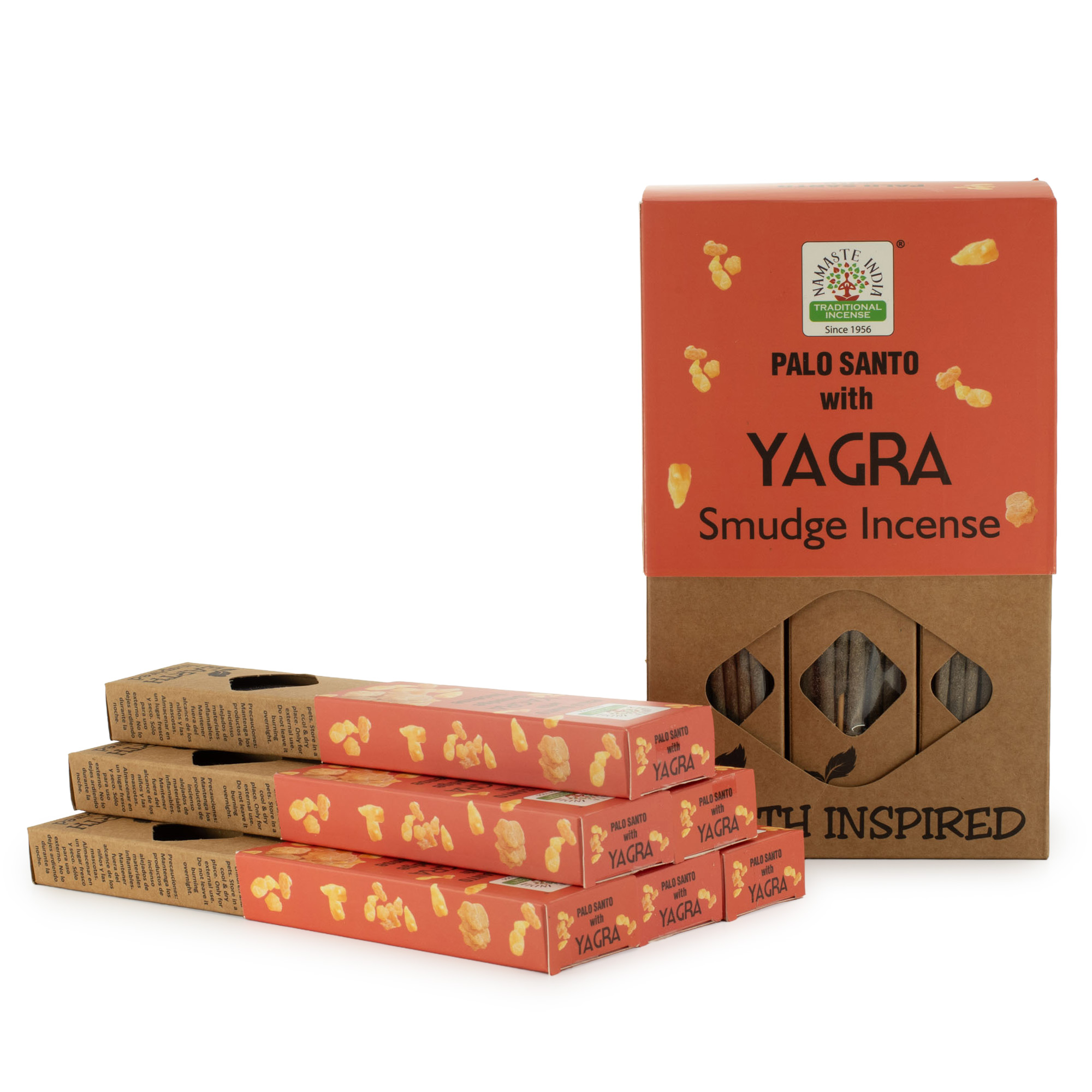 Earth Inspired Palo Santo with Yagra Smudge Incense Sticks3