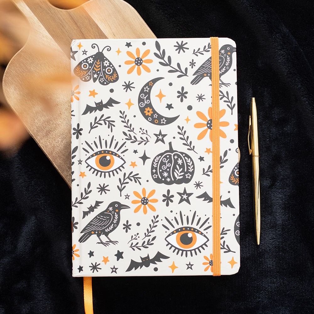 Frightful Folk Print A5 Lined Notebook4