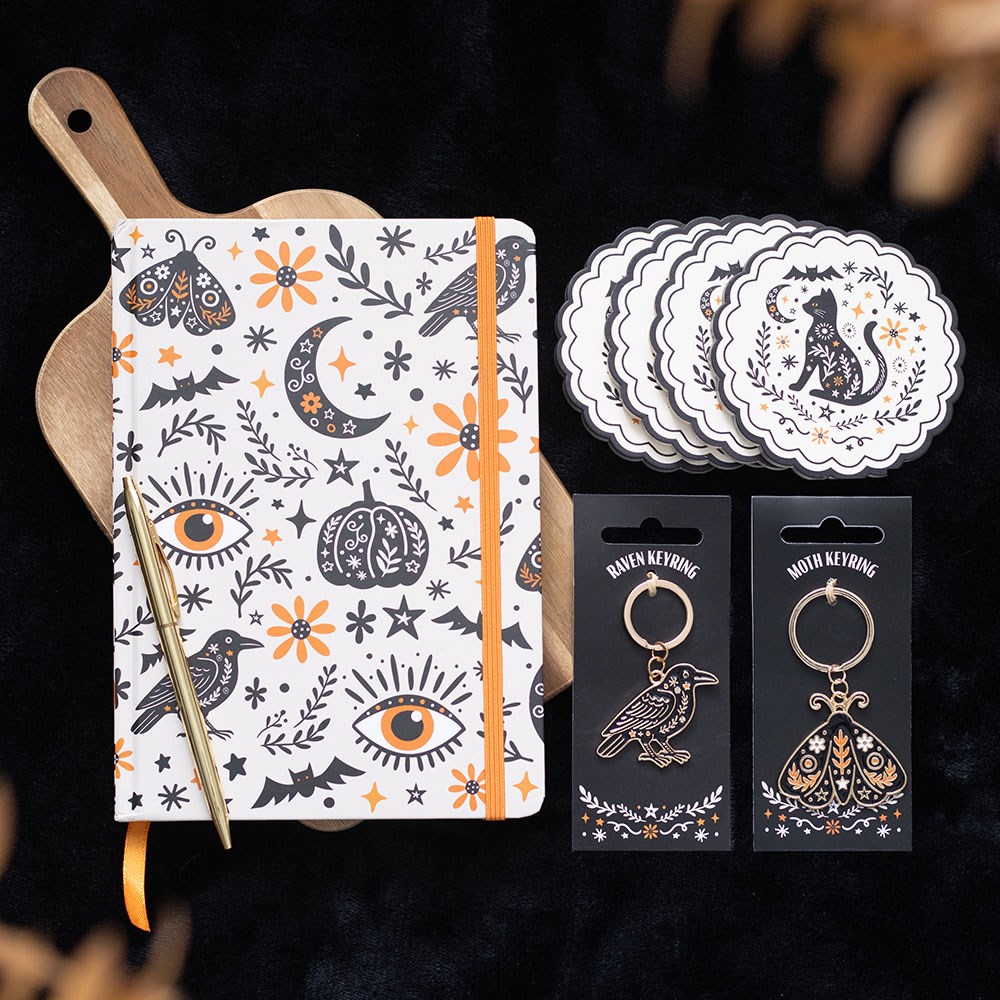 Frightful Folk Print A5 Lined Notebook5