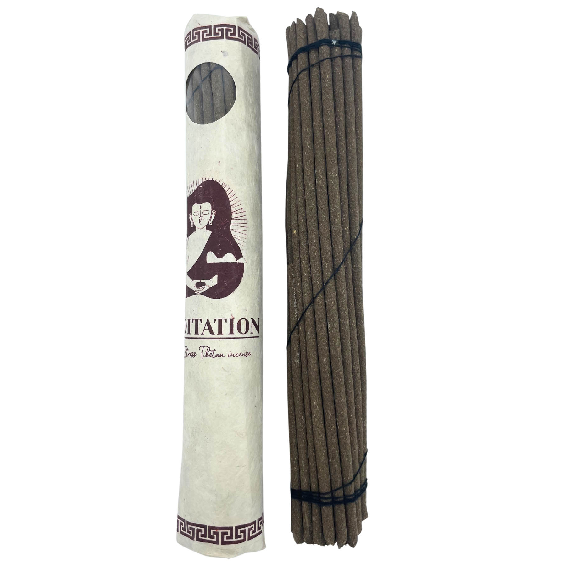 Premium Tibetan Incense - Meditation - Rolled Pack (30 sticks)