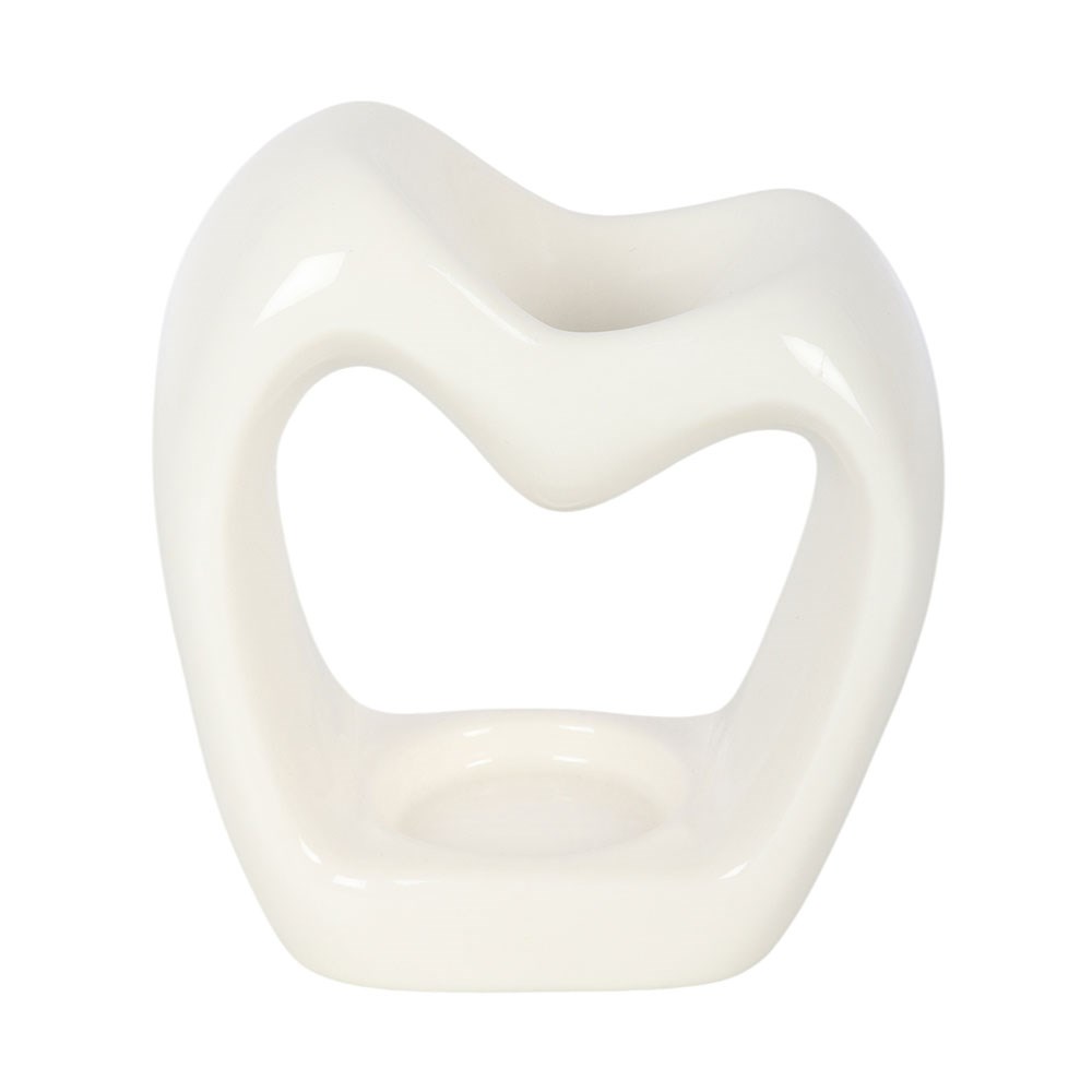 Sculptural Heart Ceramic Oil Burner1