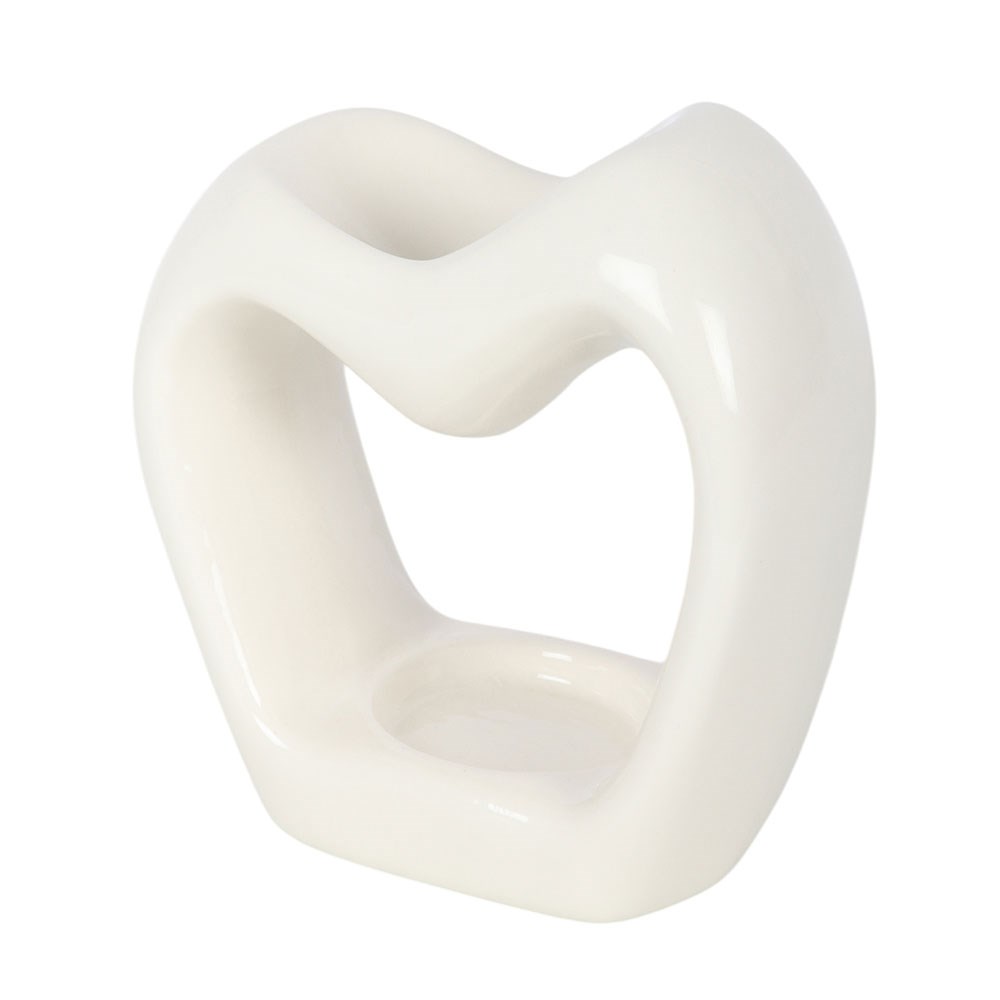 Sculptural Heart Ceramic Oil Burner3