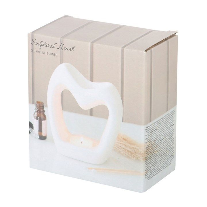 Sculptural Heart Ceramic Oil Burner4