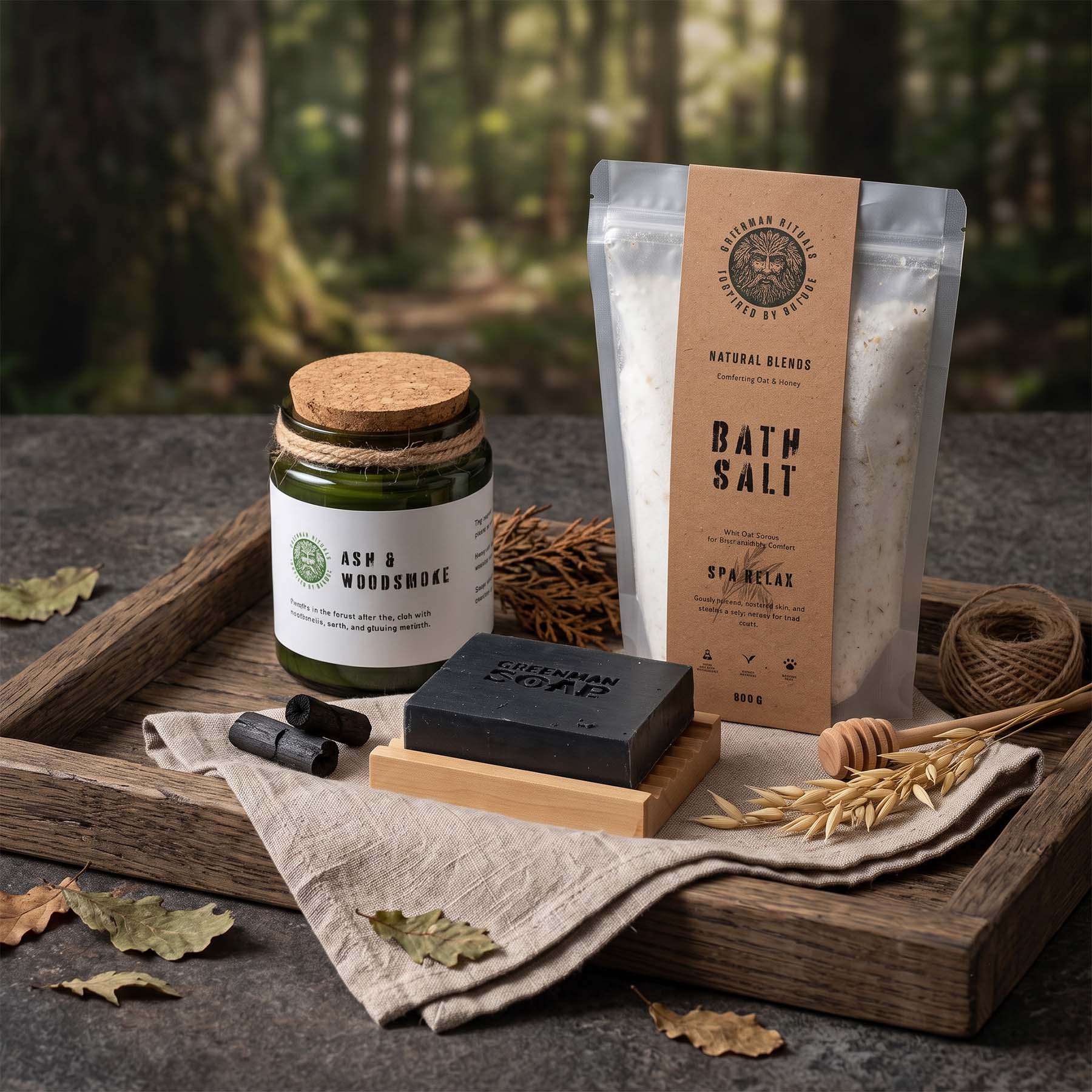 Earthy & Masculine Grooming Kit