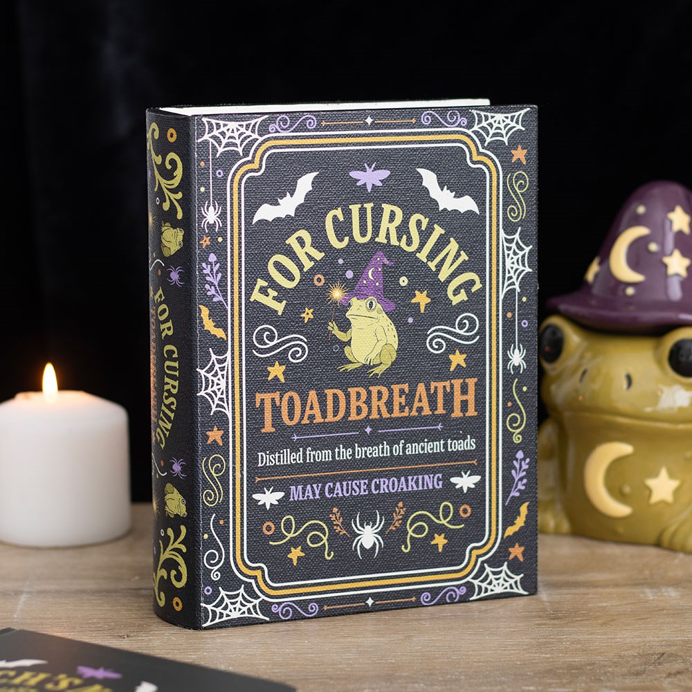 Toadbreath Faux Spell Book Storage Box3