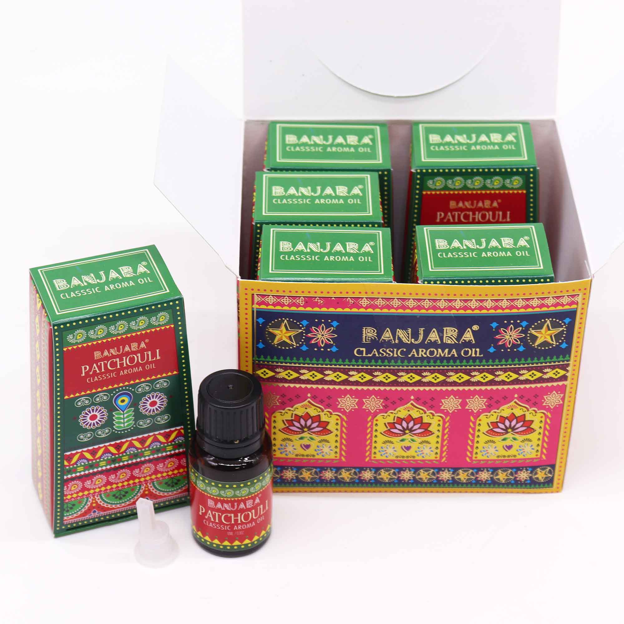Banjara Patchouli Classic Aroma Oil (10ml)1