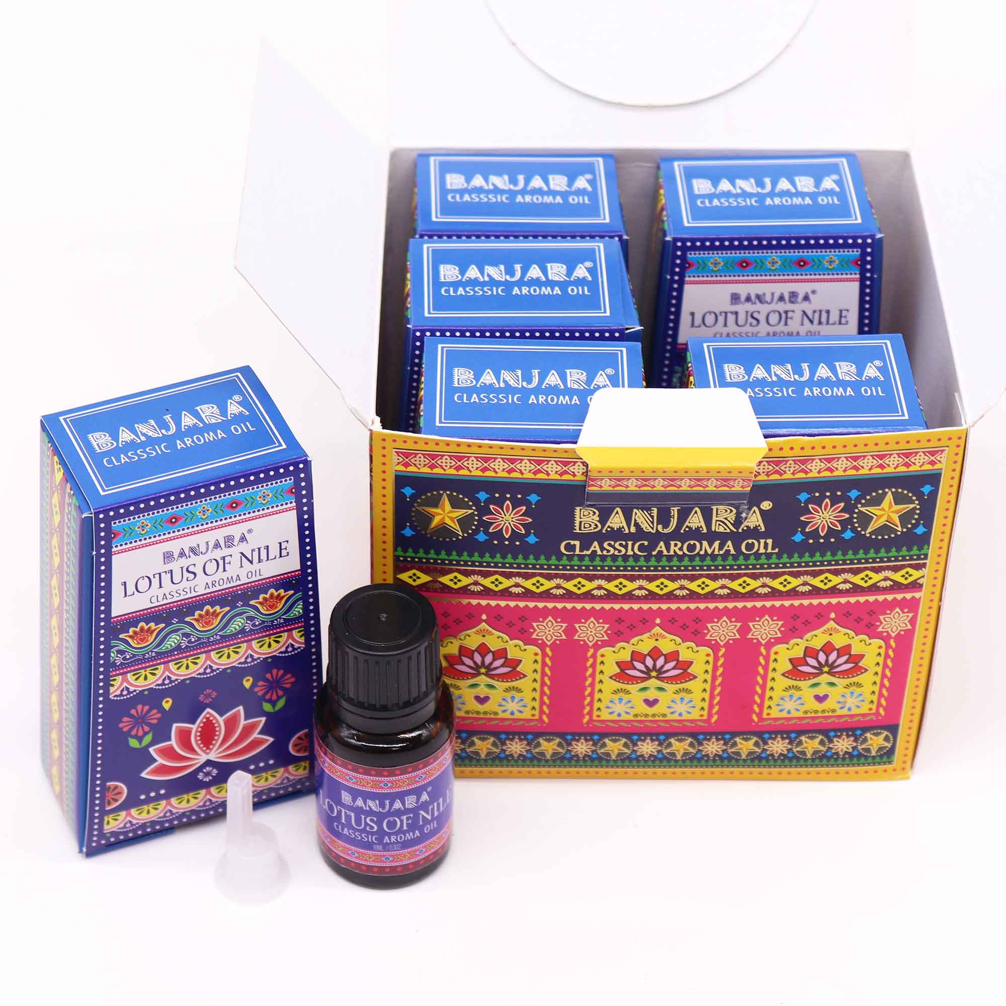 Banjara Lotus of the Nile Classic Aroma Oil (10ml)1