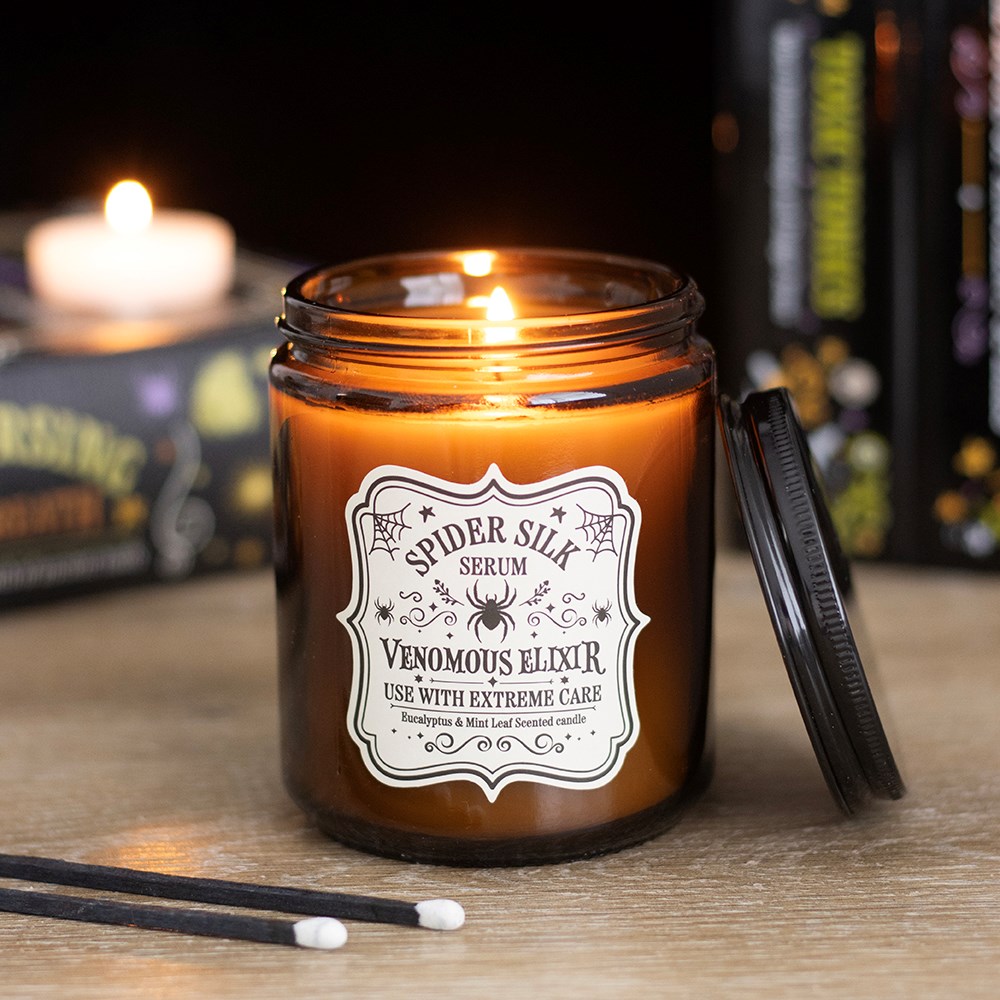 Spider Silk Serum Scented Candle - Eucalyptus & Mint3
