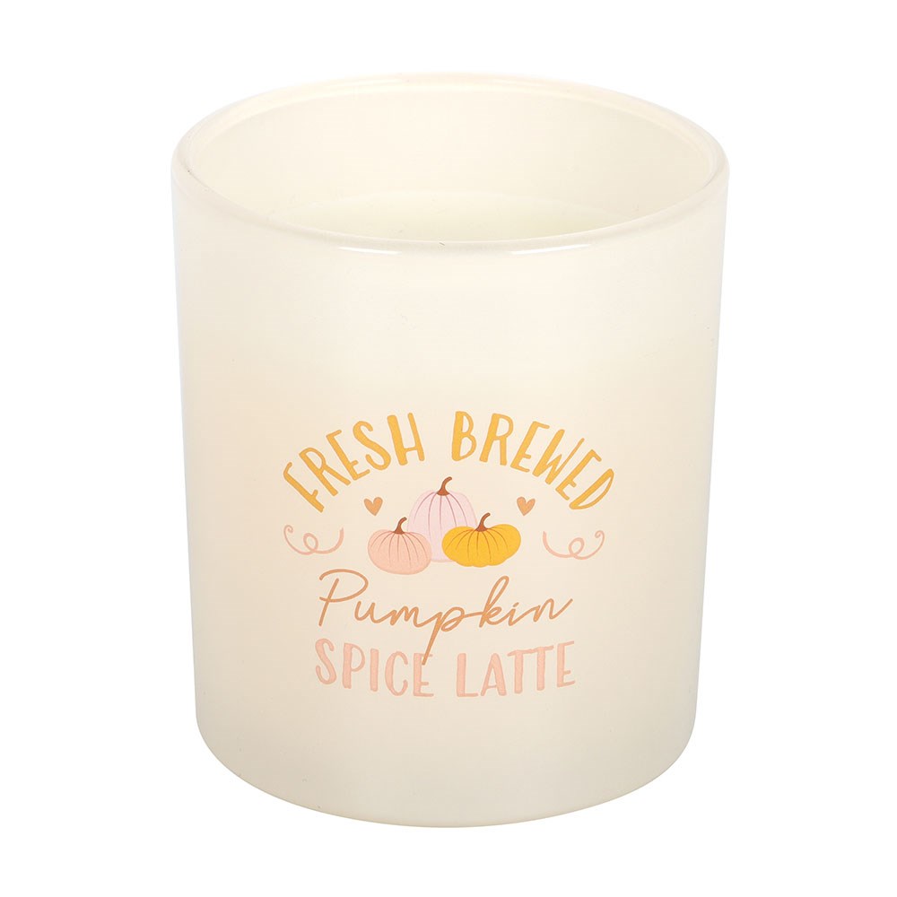 Fresh Brewed Pumpkin Spice Latte Scented Candle1