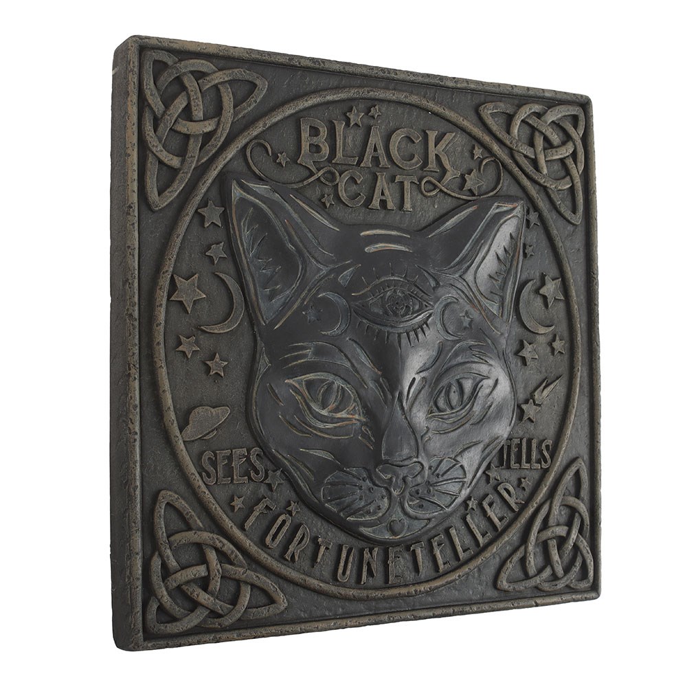 Black Cat Fortune Teller Stepping Stone1