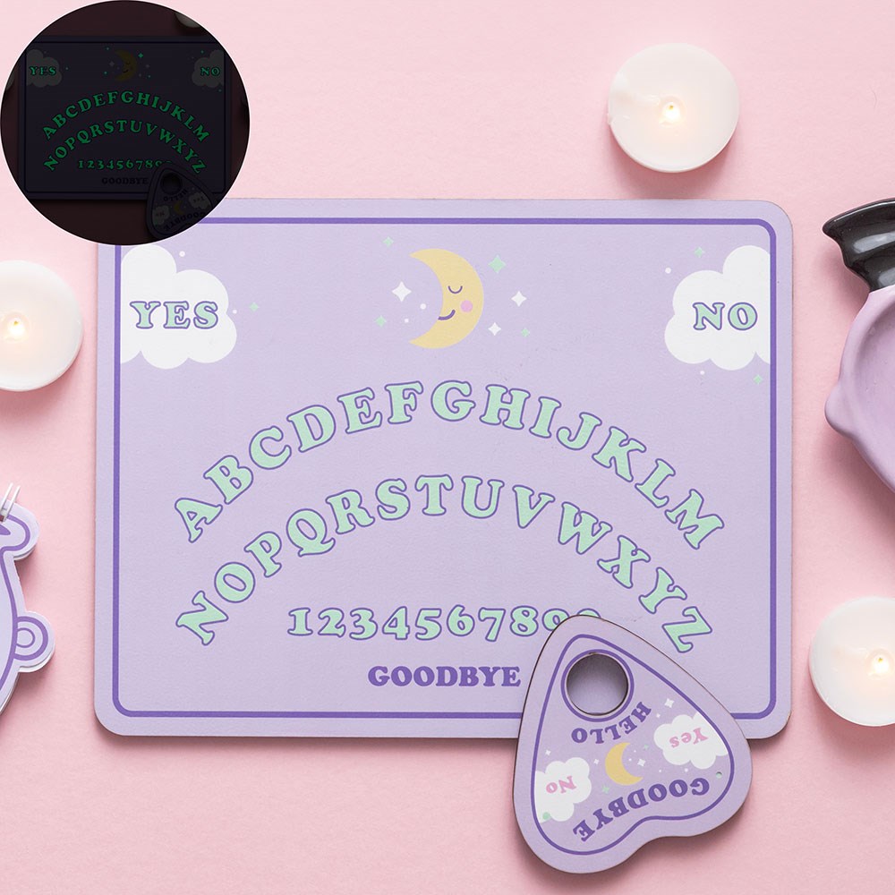 Pastel Glow in the Dark Talking Board1