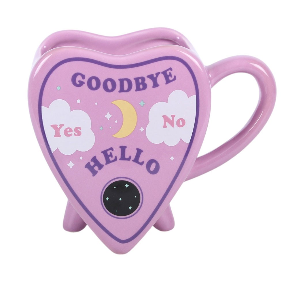 Spooky-Cute Spirit Board Planchette Mug (300ml)2