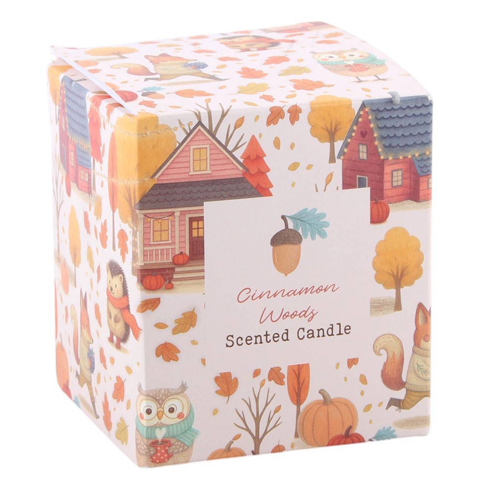 Cinnamon Woods Scented Candle2