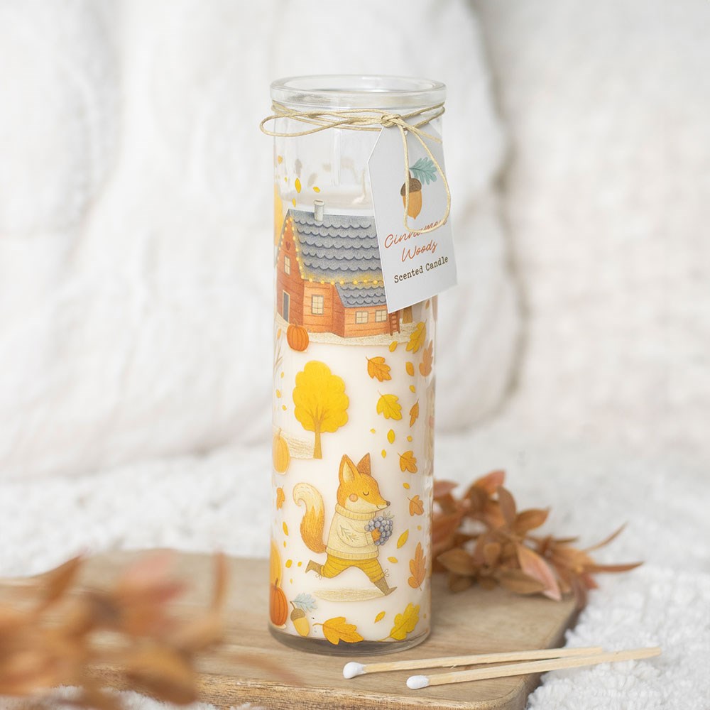 Cinnamon Woods Scented Tube Candle3