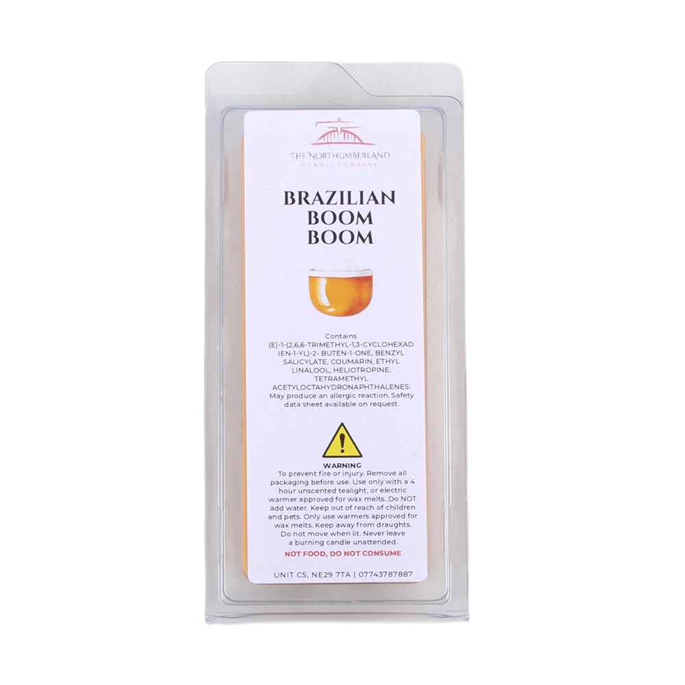 Brazilian Boom Boom Wax Melt Snap Bar - 50g1