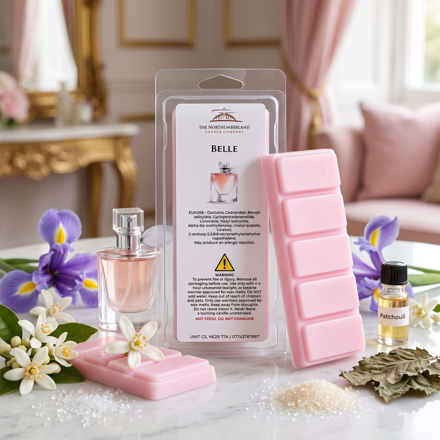 Belle Wax Melt Snap Bar - 50g