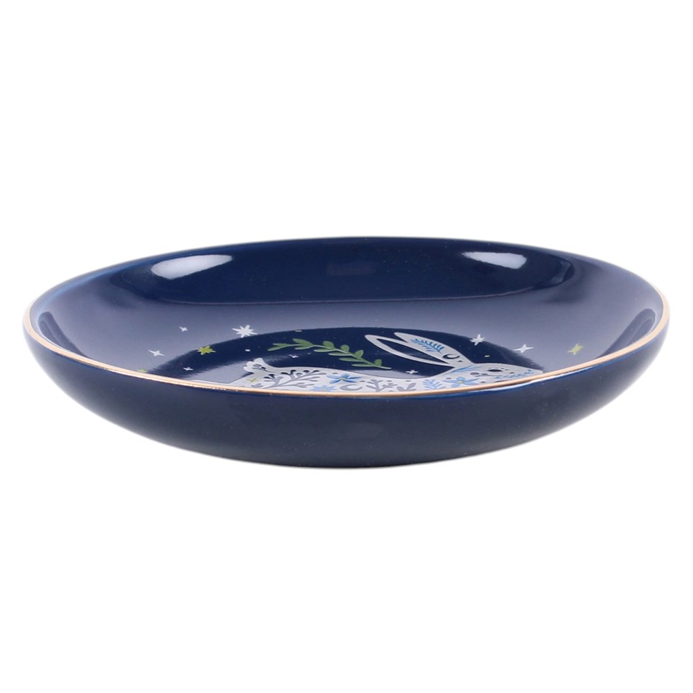Leaping Hare Ceramic Trinket Dish1