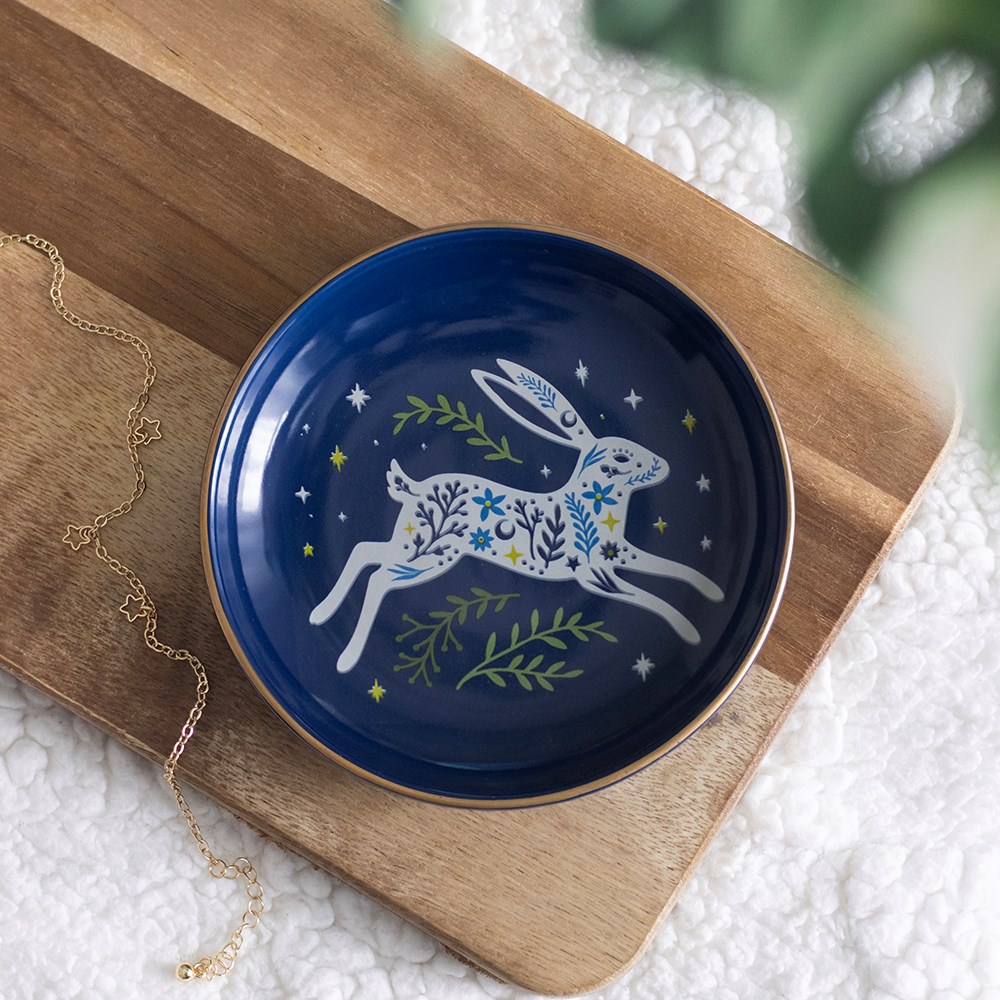 Leaping Hare Ceramic Trinket Dish4