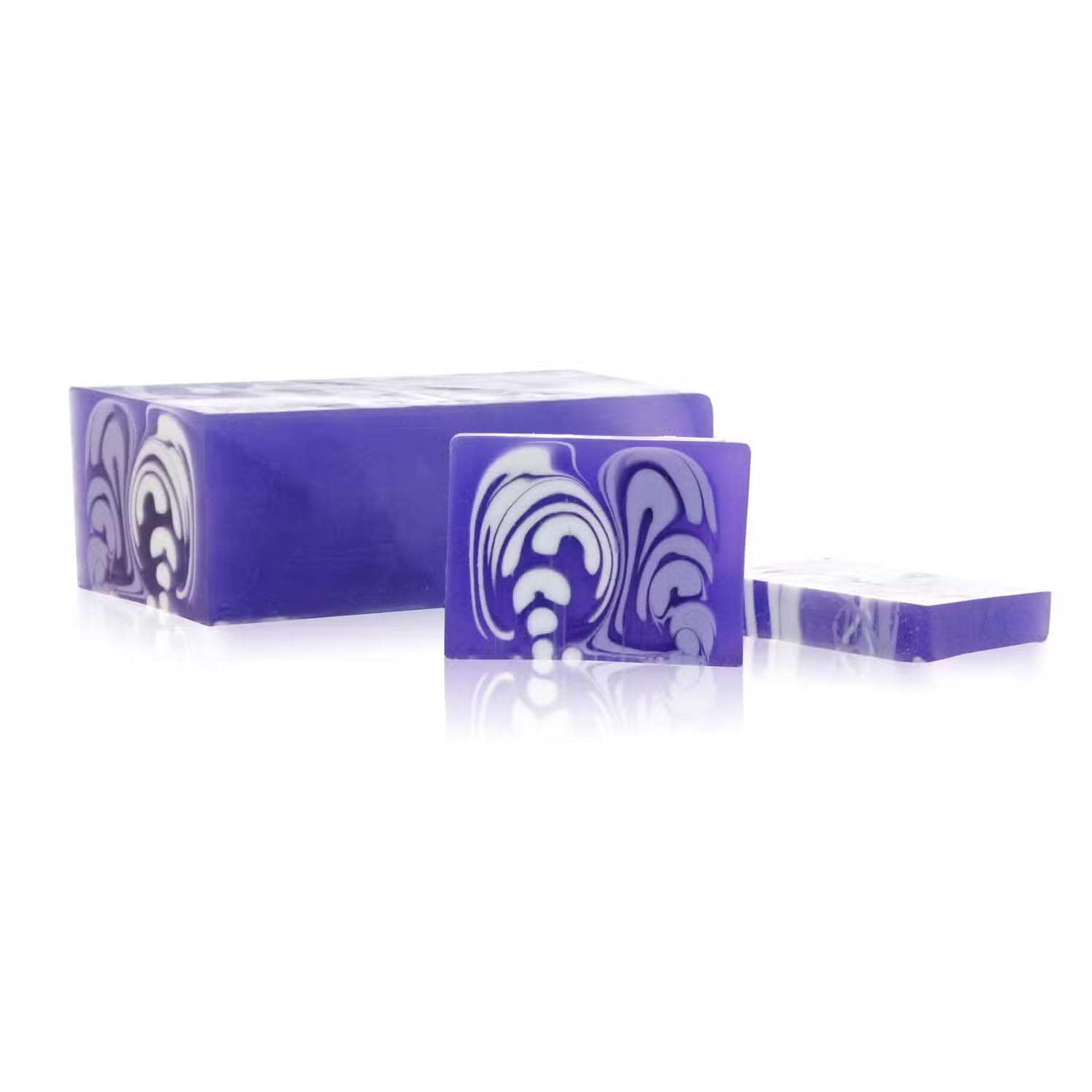 Lavender Handcrafted Soap Slice (100g)2