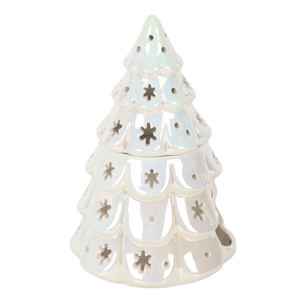Iridescent White Fir Tree Oil Burner2