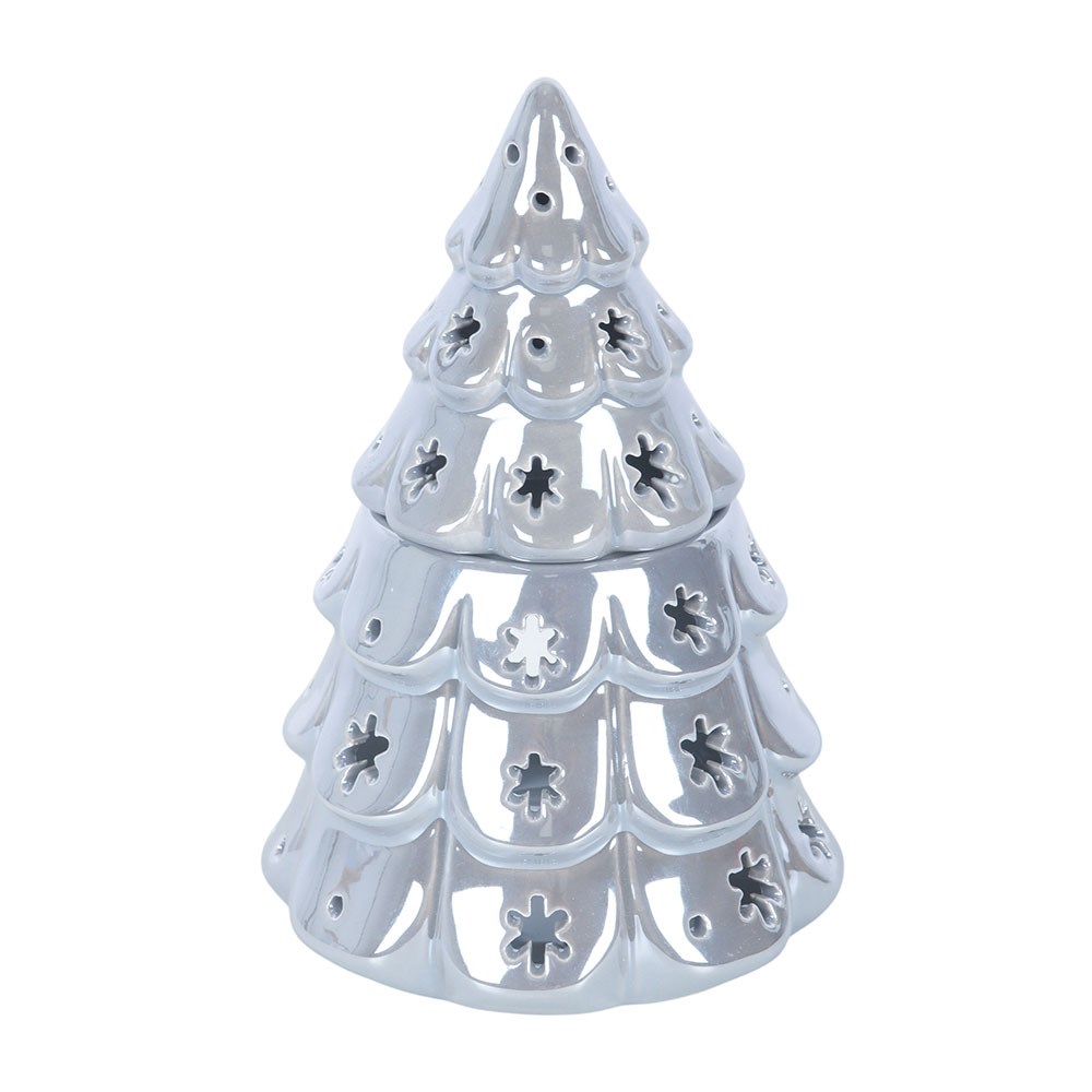 Iridescent Silver Fir Tree Oil Burner