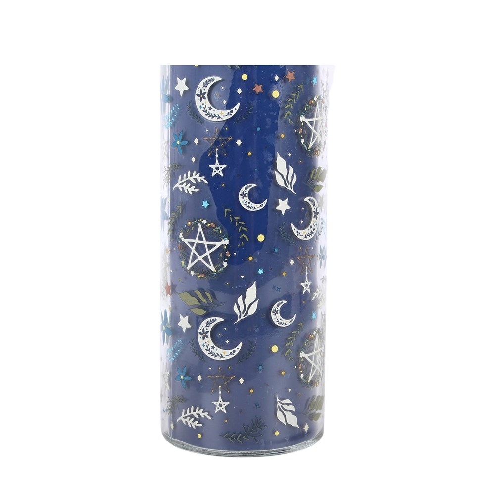 Solstice Spell Print Blackberry & Pine Tube Candle1