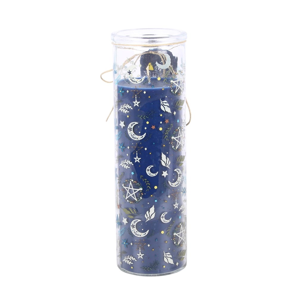 Solstice Spell Print Blackberry & Pine Tube Candle2