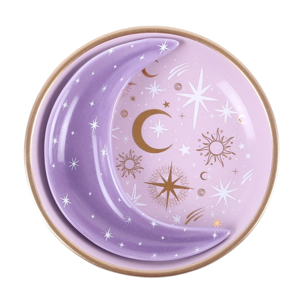 Purple Moon Stacking Trinket Dishes1