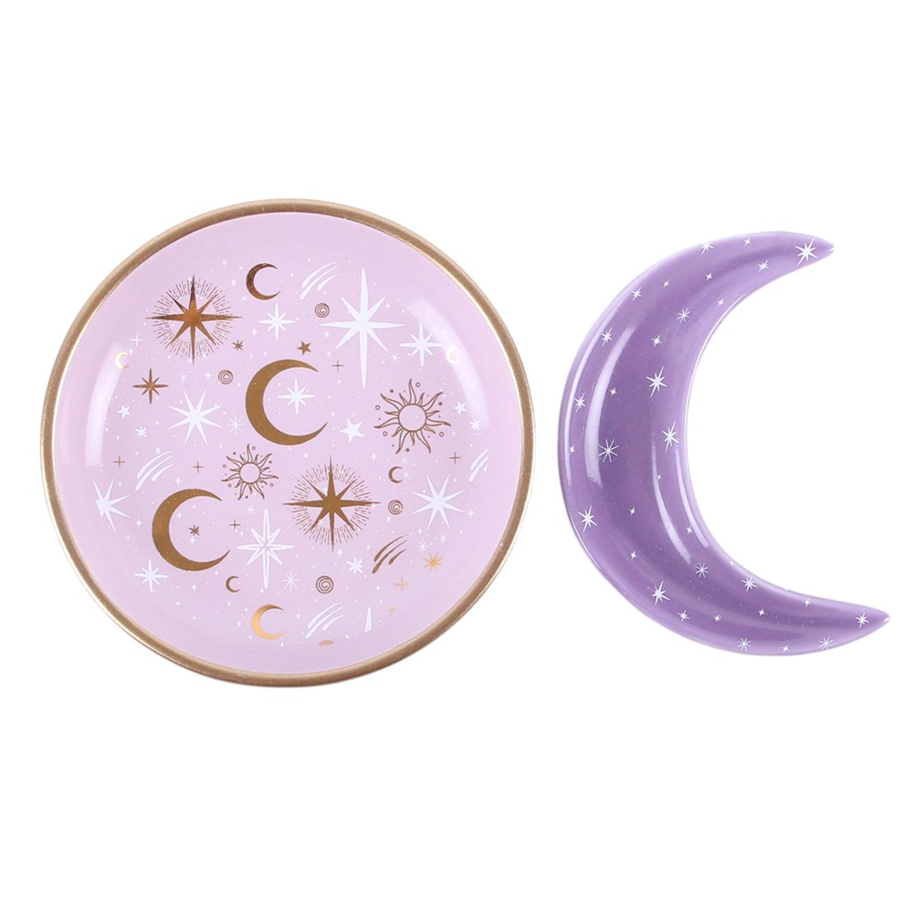 Purple Moon Stacking Trinket Dishes2