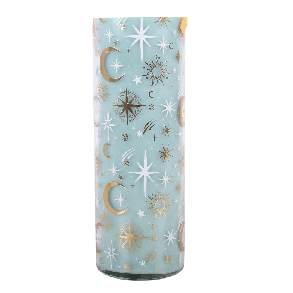 Blue Pastel Skies Peppermint Scented Tube Candle1