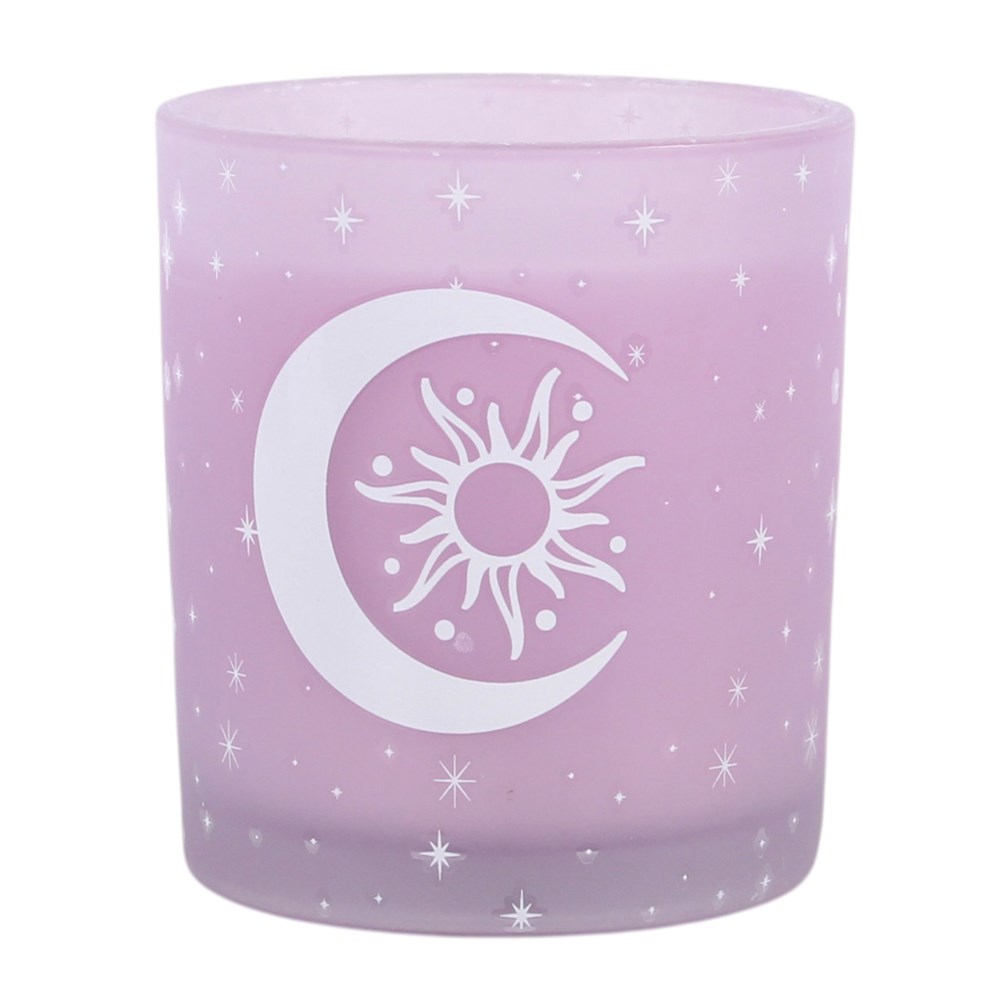 Purple Pastel Skies Lavender Scented Candle1
